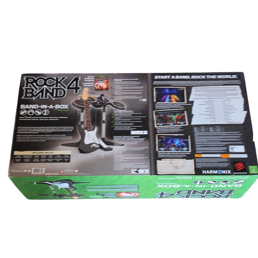 Rock‎ Band 4 Band in a Box Xbox One Game Software Guitar Drums Microphone Set - Picture 7 of 12
